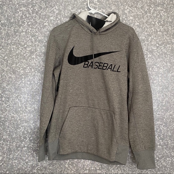 grey nike hoodie mens